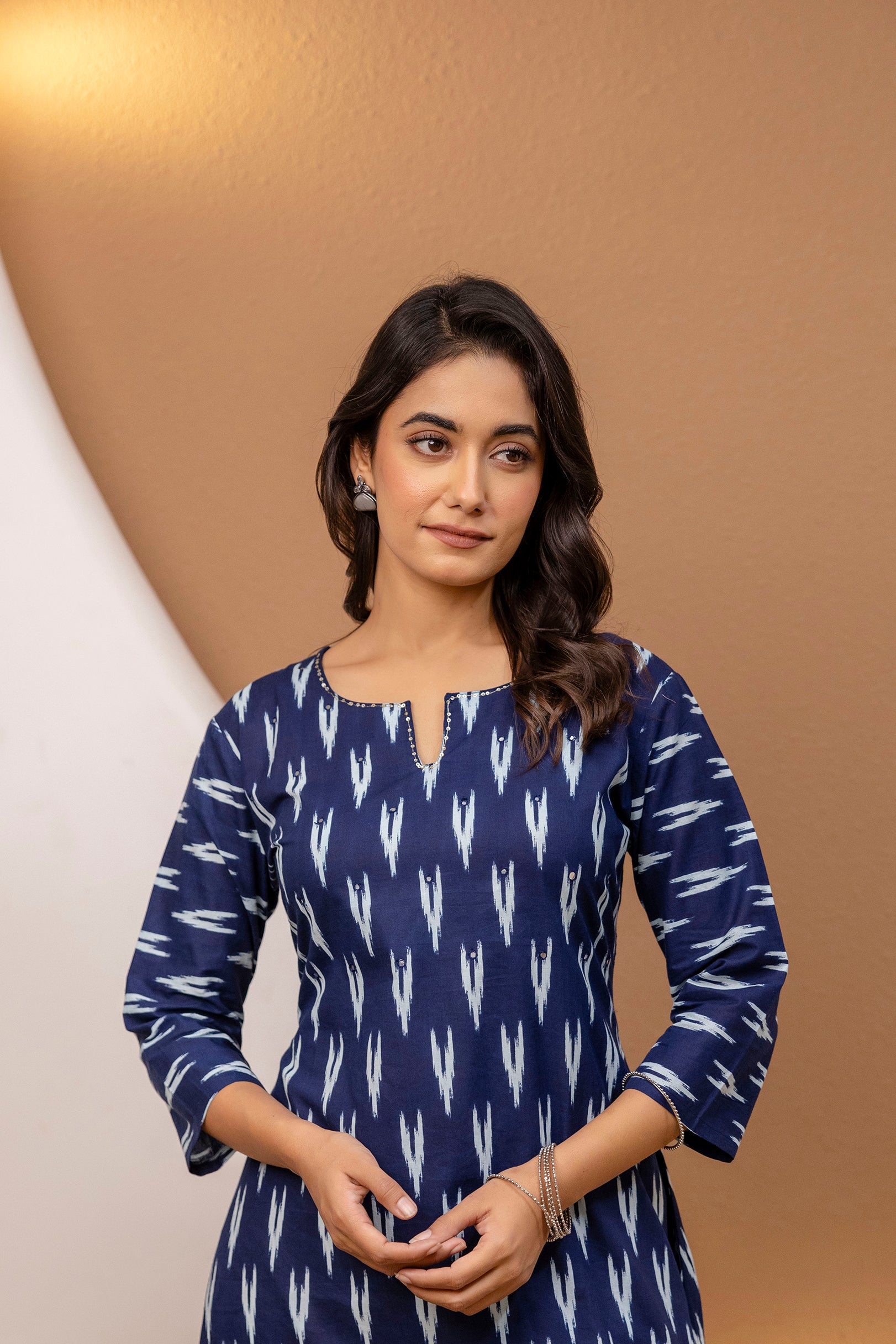 Neelamrit Kurti Set
