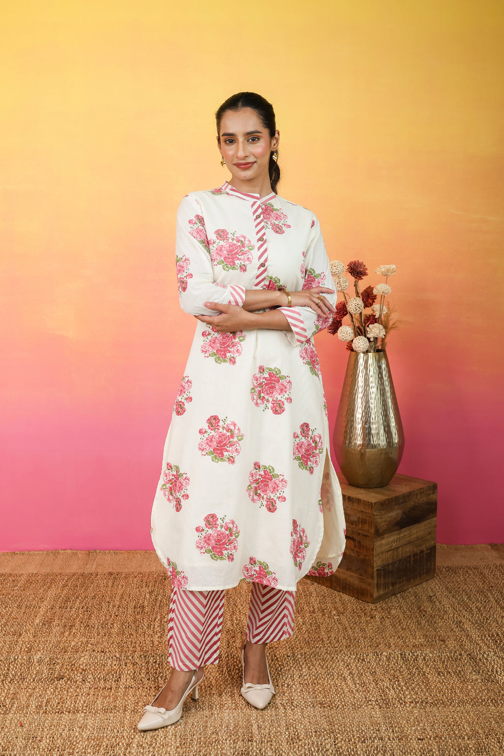 Gul Noor Kurti Set