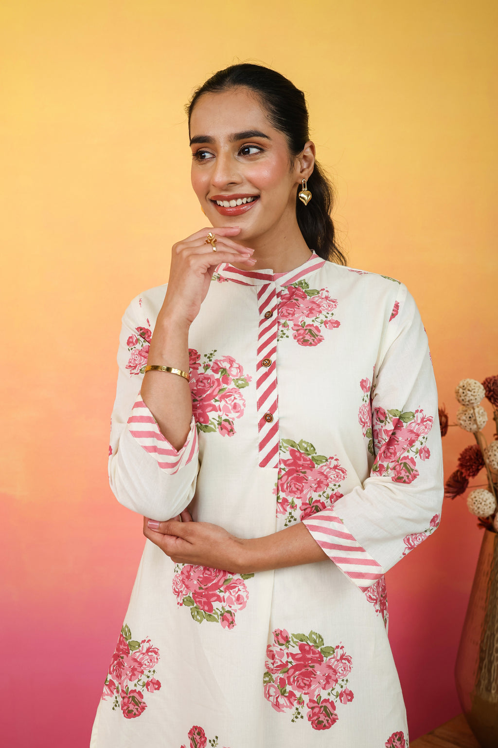 Gul Noor Kurti Set