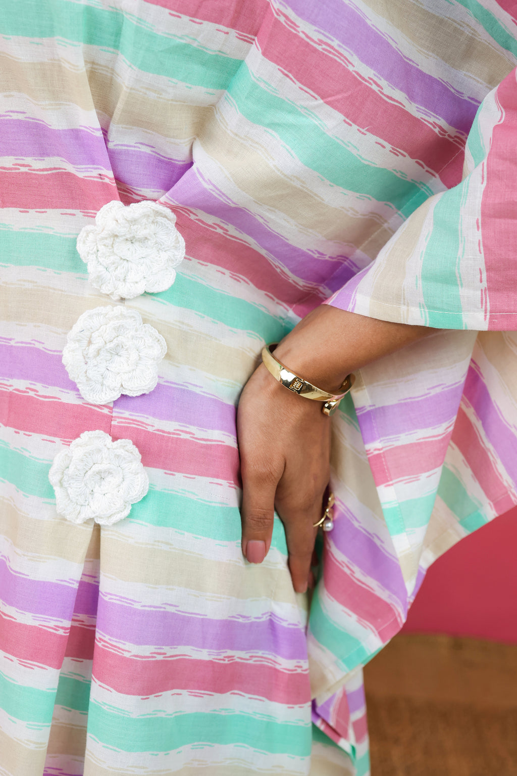 Satrangi Kaftaan Co-ord Set